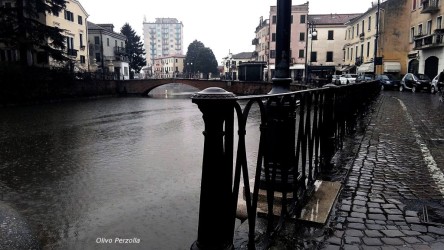 "sotto la pioggia"