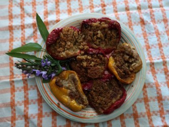 La cucina di Ondina - Peperoni gratinati al forno