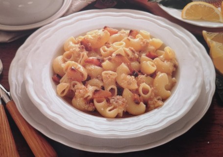 La cucina di Ondina - Pasta con aringhe e cipolla.