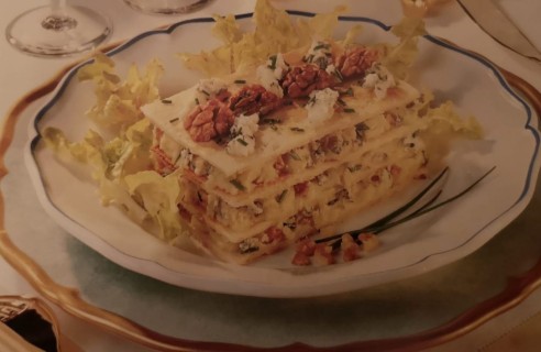 La cucina di Ondina - Millefoglie al gorgonzola e noci
