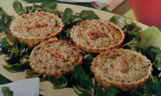 La cucina di Ondina - Tartine al crescione e pancetta.