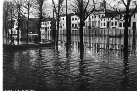 Il disastro dell'alluvione, il primo evento mediatico