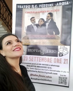 HOPEra TRIO il bello della lirica:Teatro Ferrini lāinizio stagione ĆØ straordinario